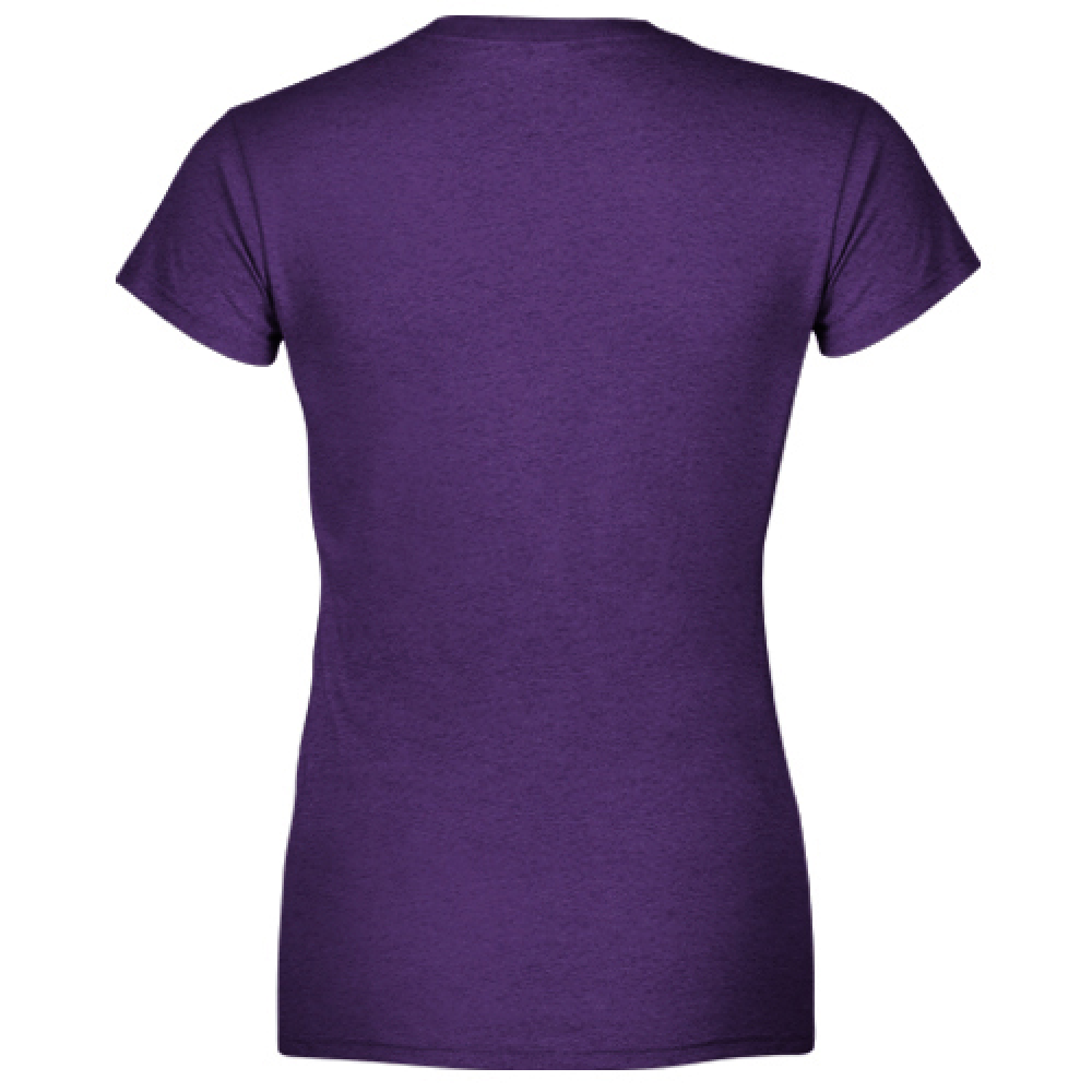 Qui mi sento al sicuro T Shirt Donna scollo a V Spazio Calmo