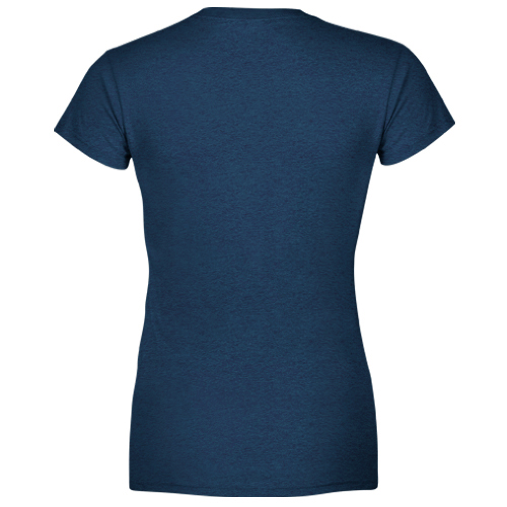 Qui mi sento al sicuro T Shirt Donna scollo a V Spazio Calmo