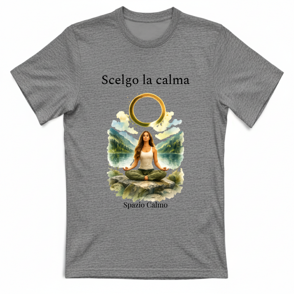Scelgo la calma T-shirt Spazio Calmo