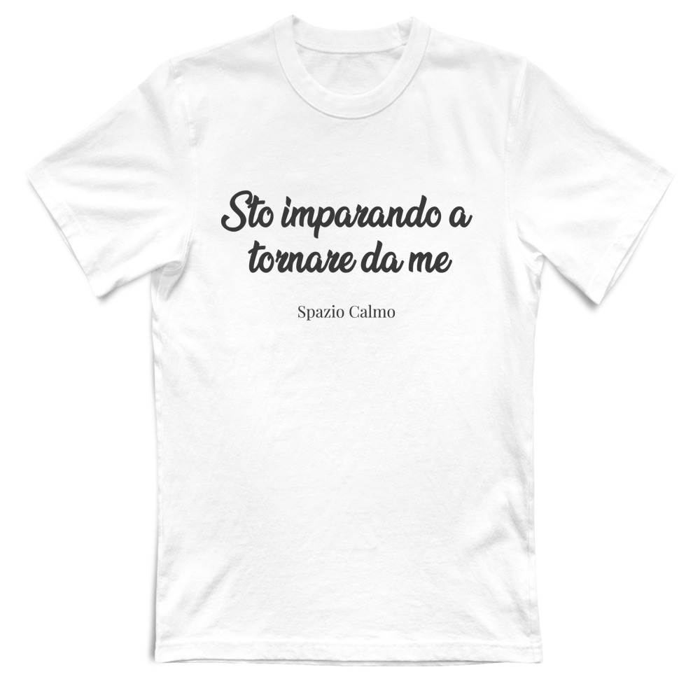 Sto imparando a tornare da me T-Shirt Uomo Spazio Calmo