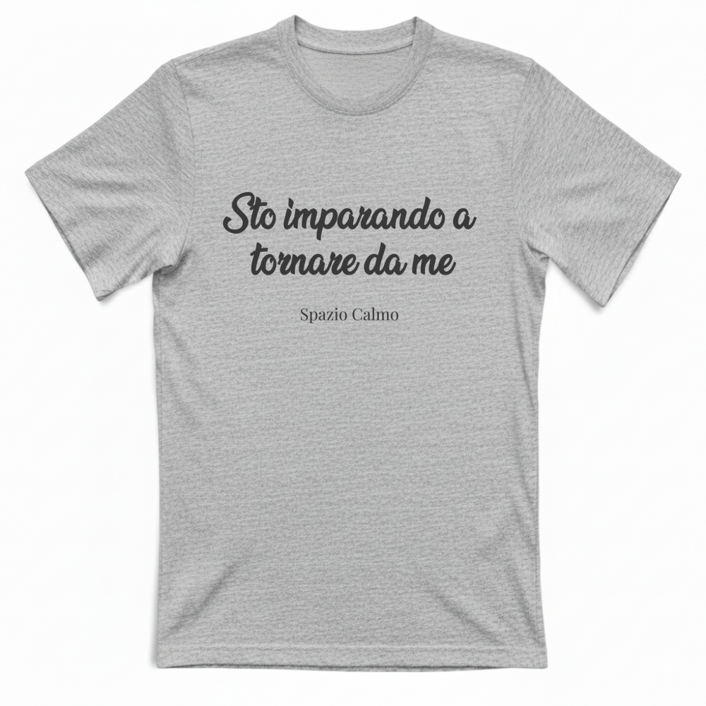 Sto imparando a tornare da me T-Shirt Uomo Spazio Calmo