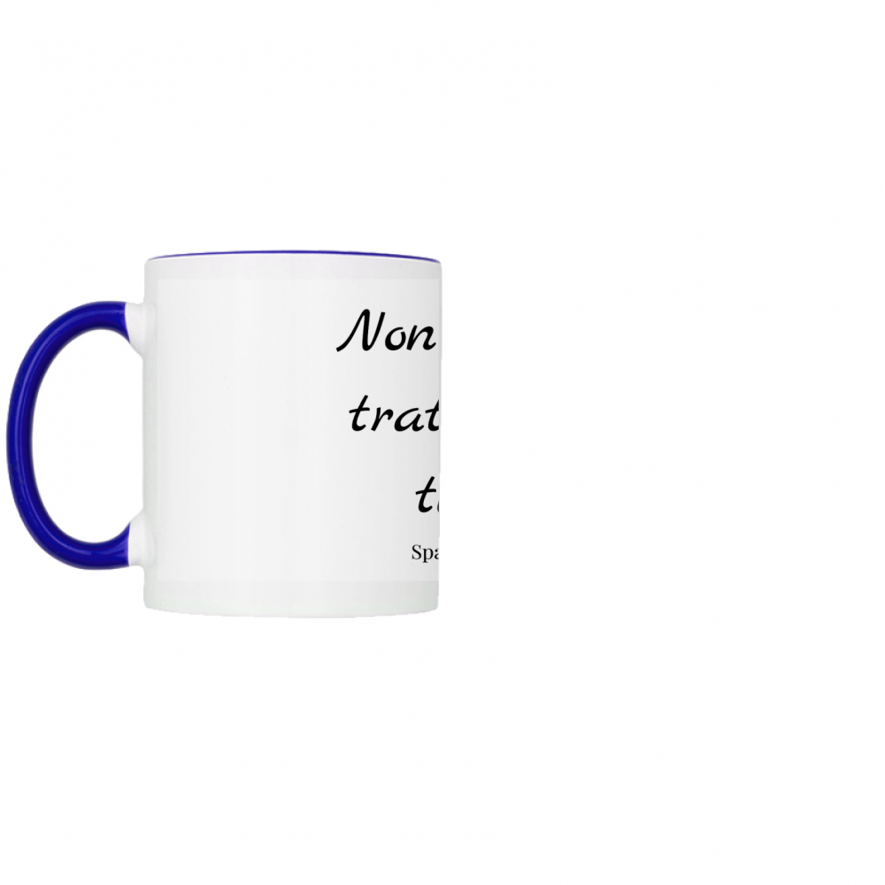 Non devo Trattenere Tutto Tazza bicolore Spazio Calmo