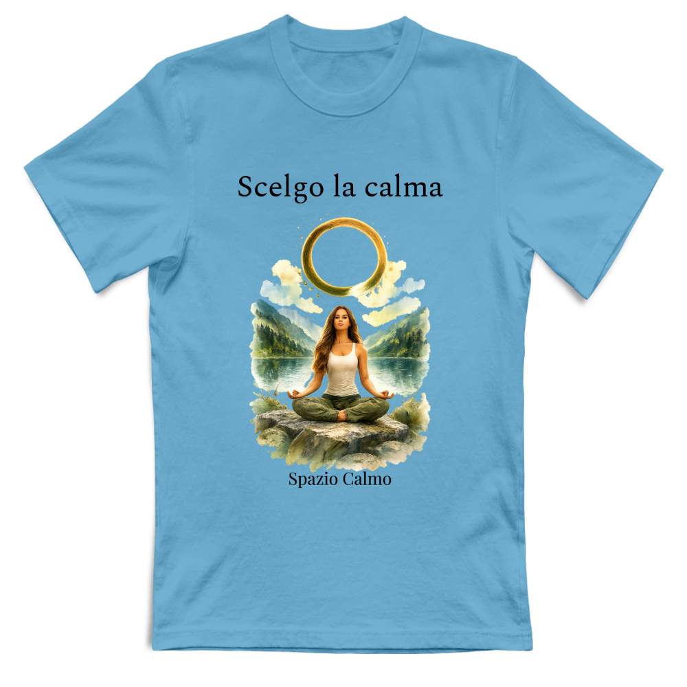 Scelgo la calma T-shirt Spazio Calmo