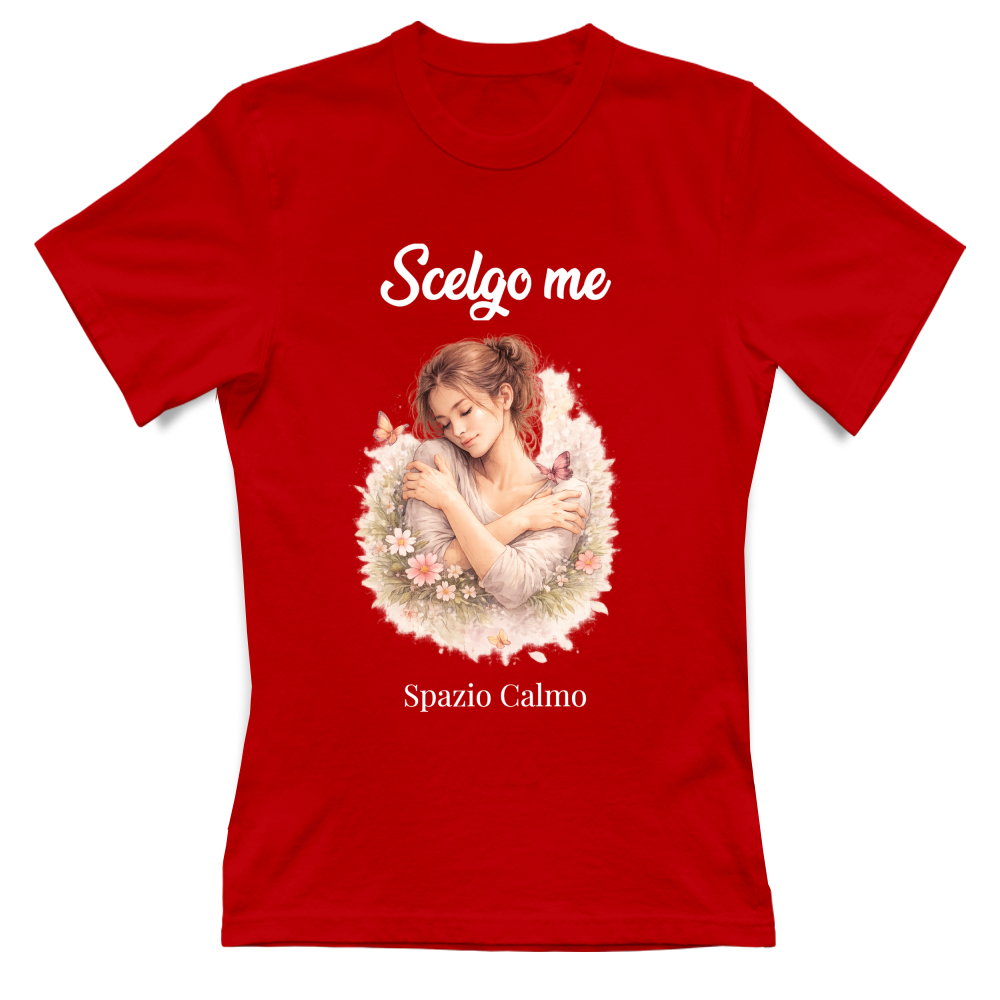 Scelgo me T-shirt Donna Spazio Calmo