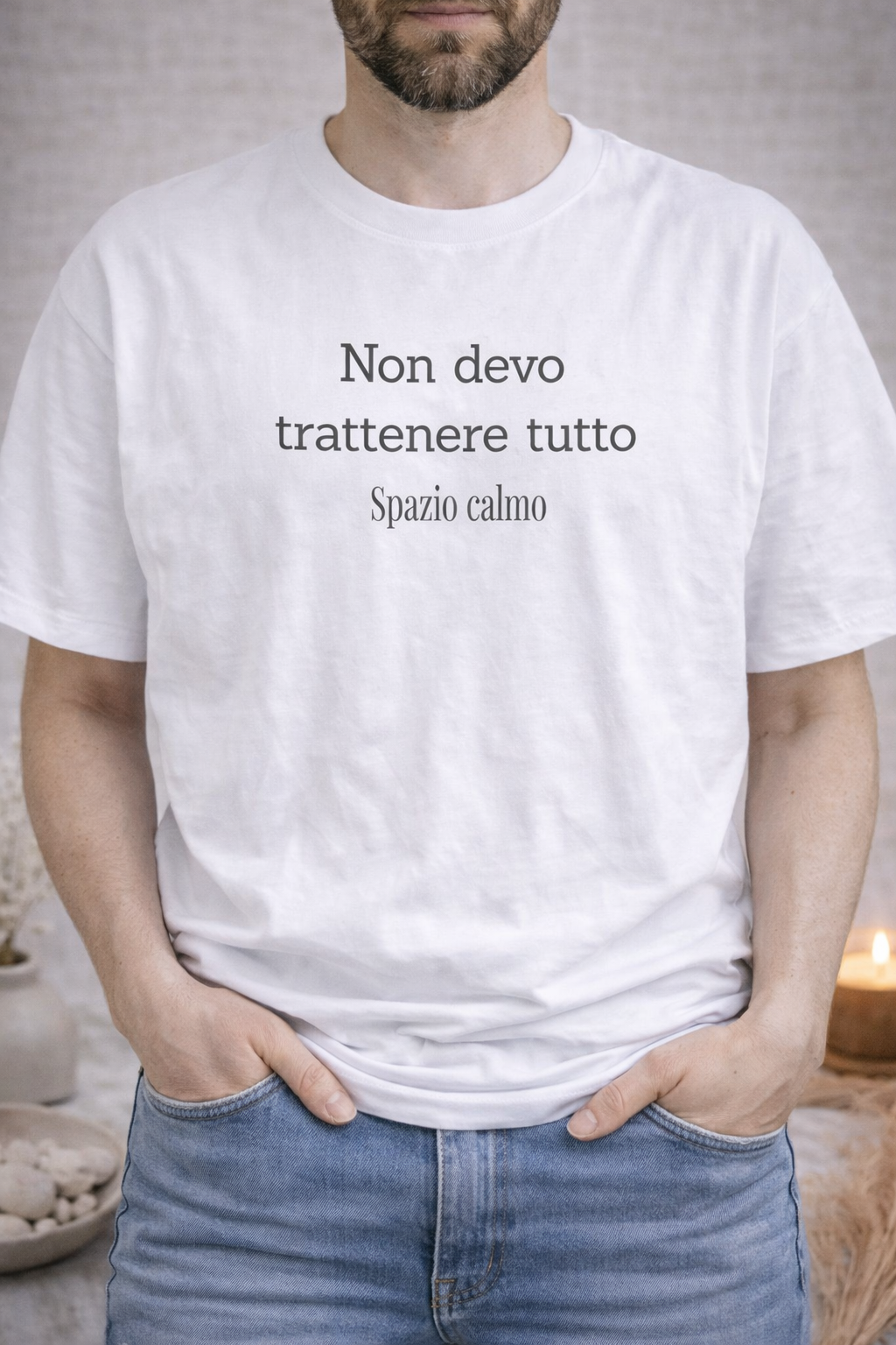 Non devo trattenere tutto T-Shirt Unisex Spazio Calmo