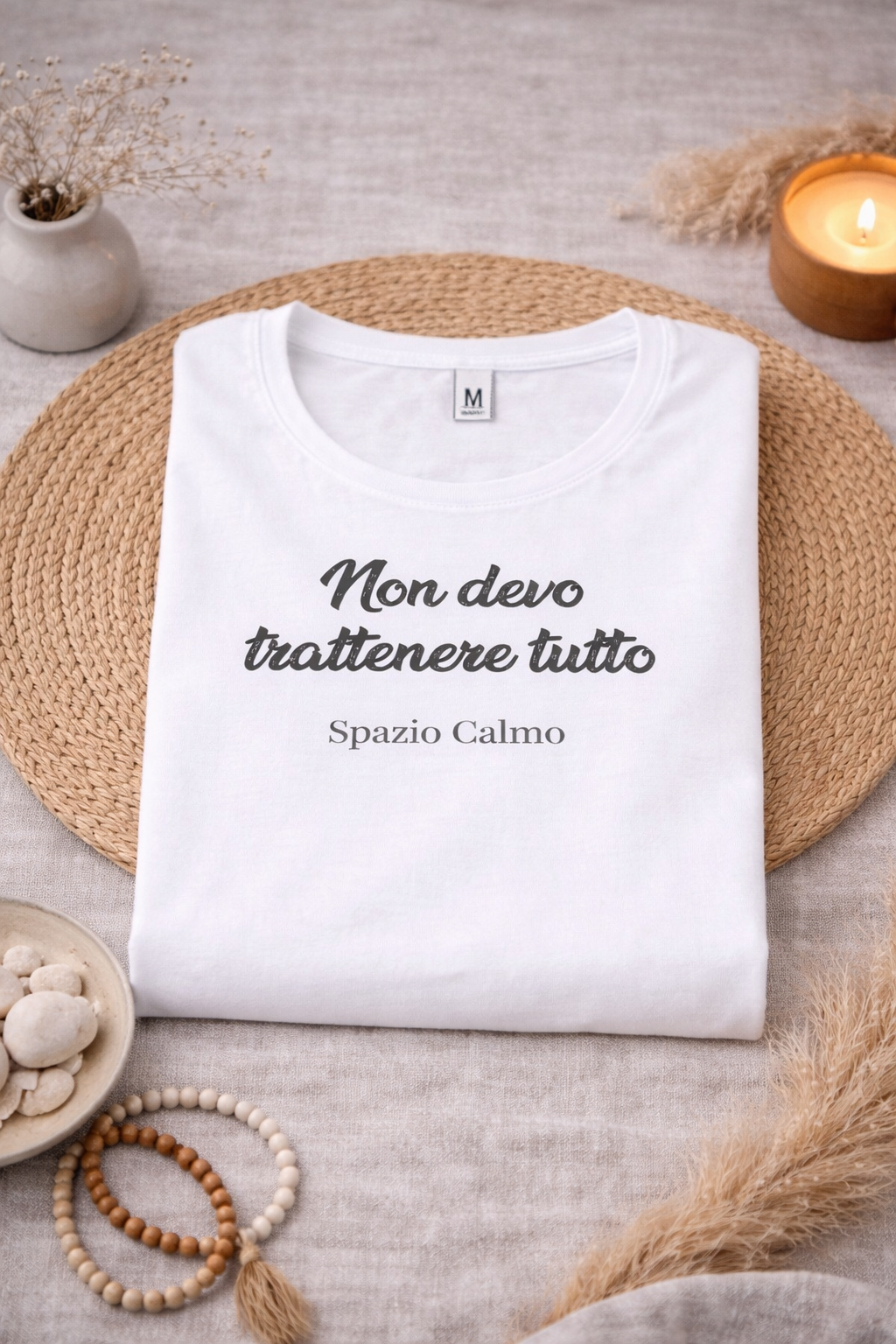 Non devo trattenere tutto T-Shirt Donna Fit Spazio Calmo