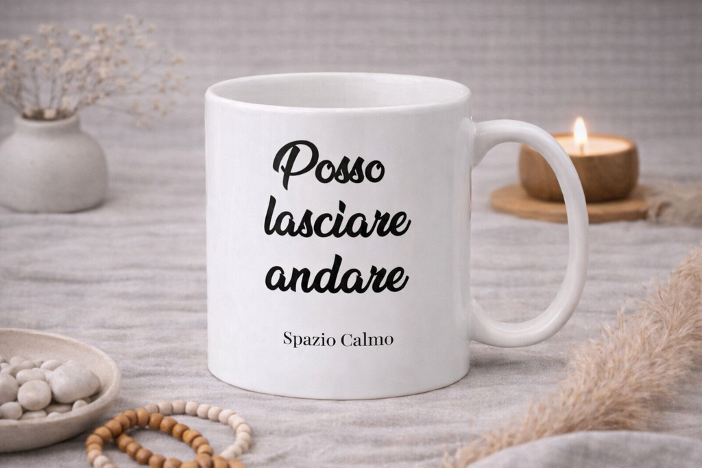 Tazza Posso Lasciare Andare Tazza Spazio Calmo