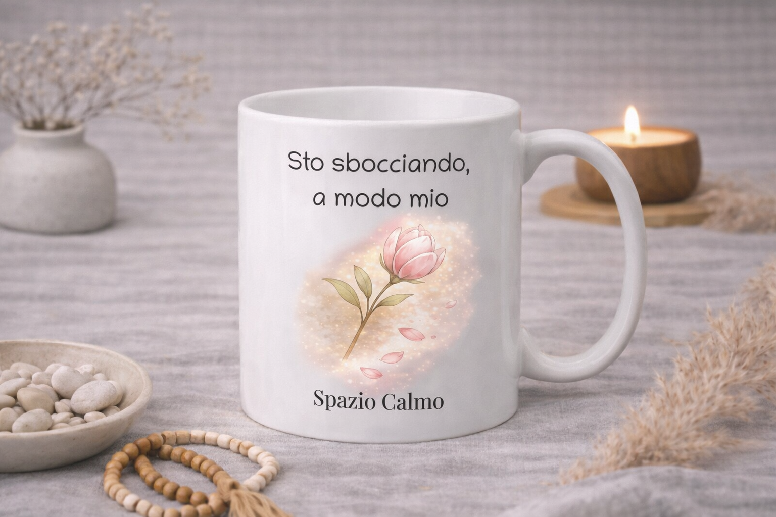 Sto sbocciando, a modo mio Tazza Spazio Calmo