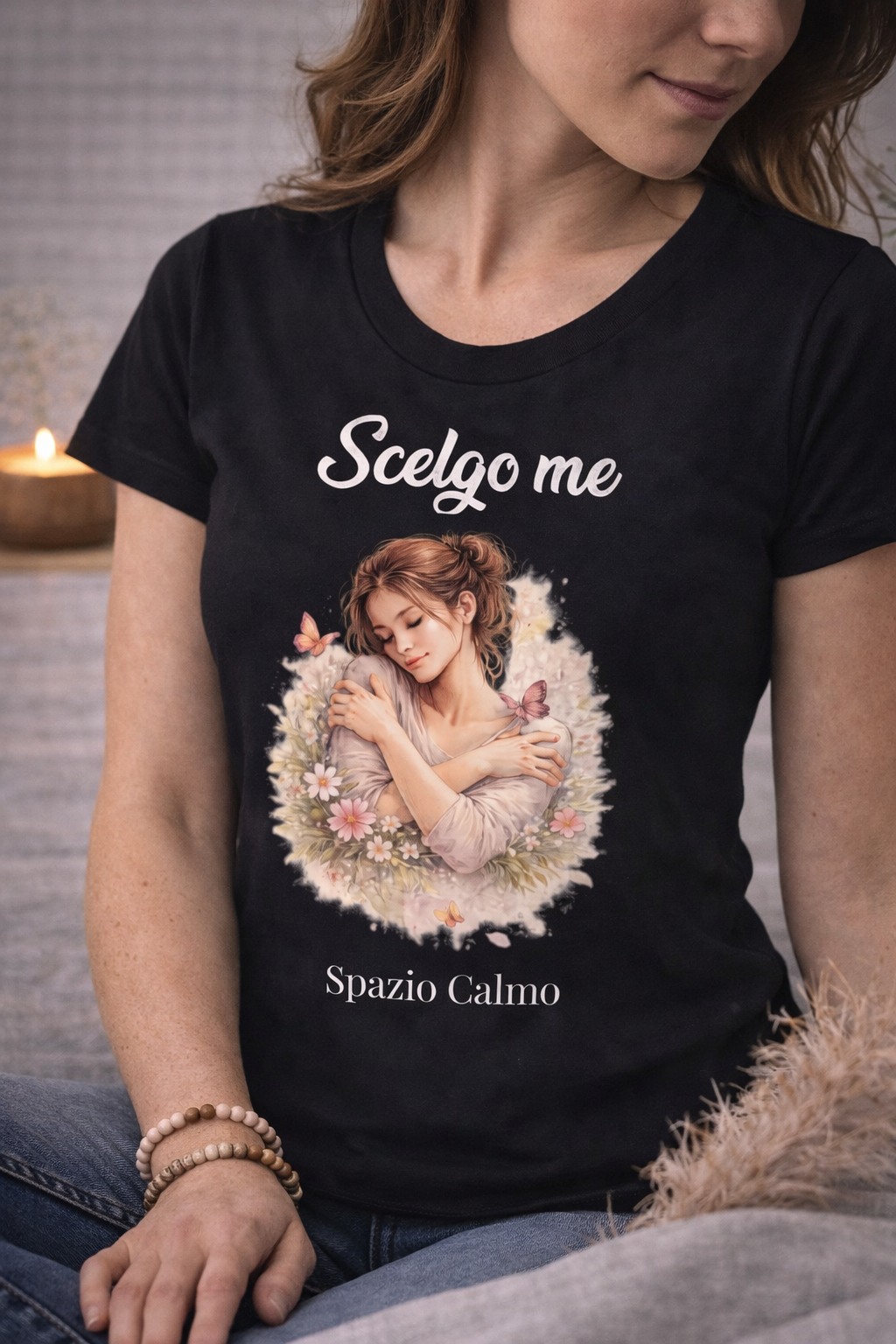 Scelgo me T-shirt Donna Spazio Calmo