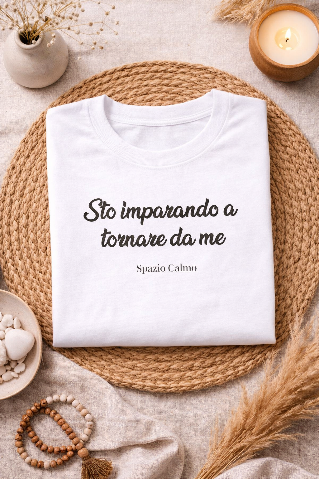 Sto imparando a tornare da me T-Shirt Uomo Spazio Calmo