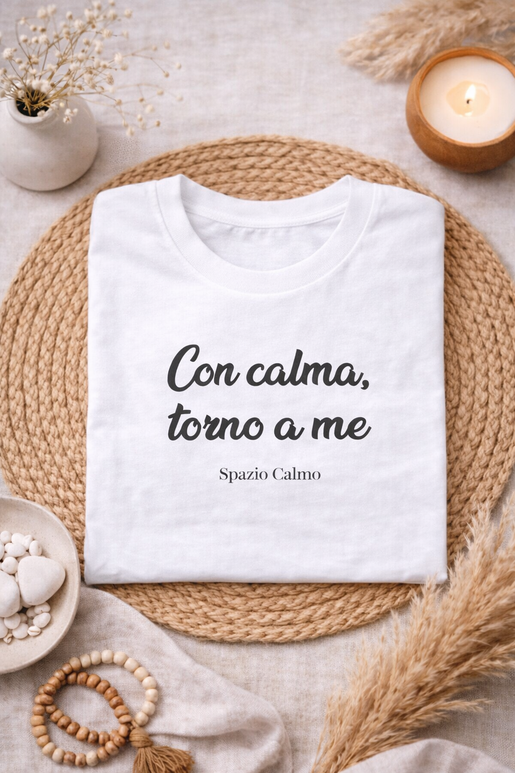 Con calma, torno a me  T-shirt Uomo Spazio Calmo